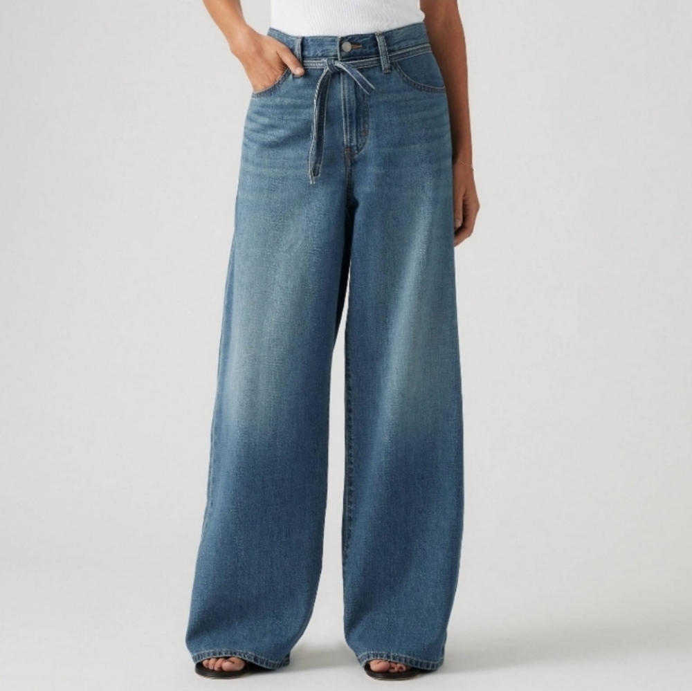 Levi's XL Straight Leg Jeans Size 24 - Picture 2 of 8